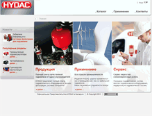 Tablet Screenshot of hydac.by