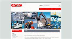 Desktop Screenshot of hydac.com.sg